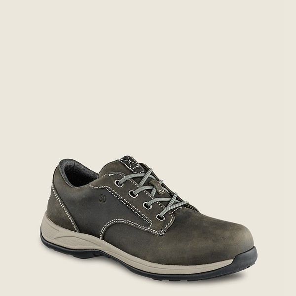 Red Wing Oxford Comfortpro - Safety Toe - Dark Grey - Womens UFS743021